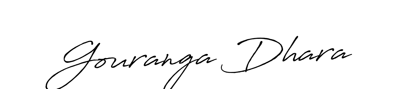 Antro_Vectra_Bolder is a professional signature style that is perfect for those who want to add a touch of class to their signature. It is also a great choice for those who want to make their signature more unique. Get Gouranga Dhara name to fancy signature for free. Gouranga Dhara signature style 7 images and pictures png