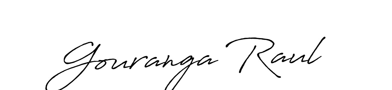 How to Draw Gouranga Raul signature style? Antro_Vectra_Bolder is a latest design signature styles for name Gouranga Raul. Gouranga Raul signature style 7 images and pictures png