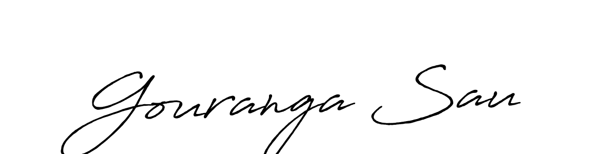Similarly Antro_Vectra_Bolder is the best handwritten signature design. Signature creator online .You can use it as an online autograph creator for name Gouranga Sau. Gouranga Sau signature style 7 images and pictures png