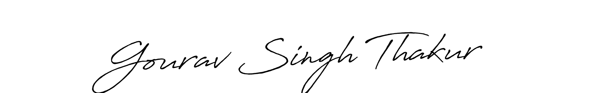 How to Draw Gourav Singh Thakur signature style? Antro_Vectra_Bolder is a latest design signature styles for name Gourav Singh Thakur. Gourav Singh Thakur signature style 7 images and pictures png