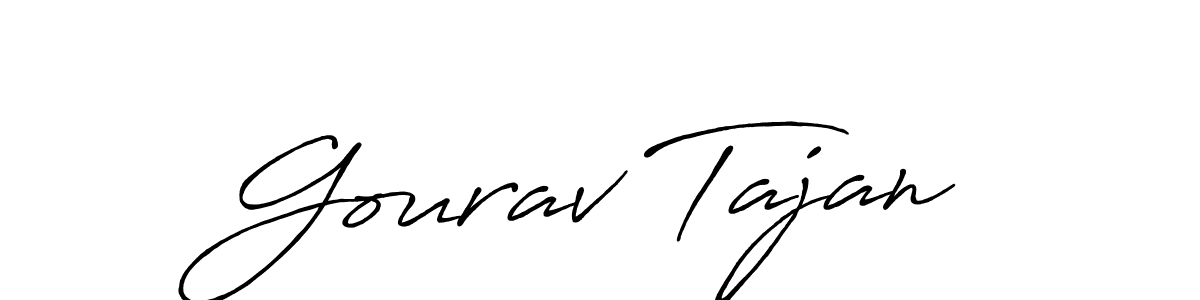 if you are searching for the best signature style for your name Gourav Tajan. so please give up your signature search. here we have designed multiple signature styles  using Antro_Vectra_Bolder. Gourav Tajan signature style 7 images and pictures png