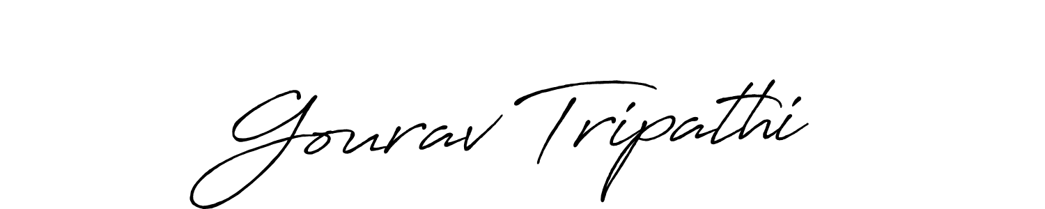 This is the best signature style for the Gourav Tripathi name. Also you like these signature font (Antro_Vectra_Bolder). Mix name signature. Gourav Tripathi signature style 7 images and pictures png