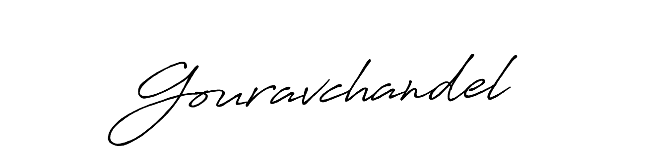 It looks lik you need a new signature style for name Gouravchandel. Design unique handwritten (Antro_Vectra_Bolder) signature with our free signature maker in just a few clicks. Gouravchandel signature style 7 images and pictures png