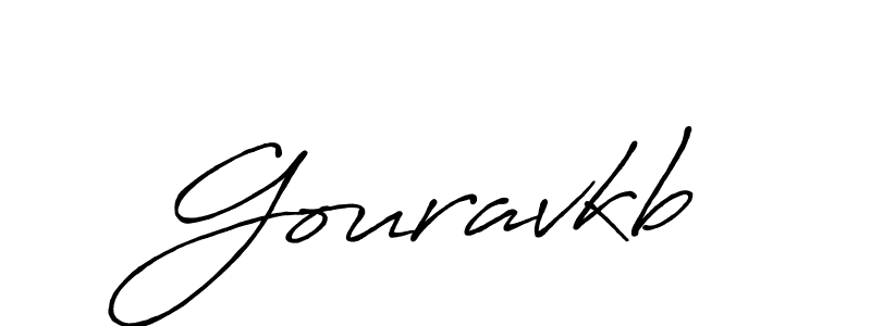Make a short Gouravkb signature style. Manage your documents anywhere anytime using Antro_Vectra_Bolder. Create and add eSignatures, submit forms, share and send files easily. Gouravkb signature style 7 images and pictures png