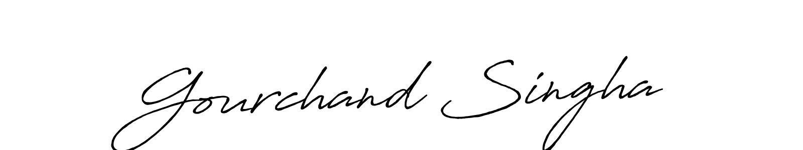 This is the best signature style for the Gourchand Singha name. Also you like these signature font (Antro_Vectra_Bolder). Mix name signature. Gourchand Singha signature style 7 images and pictures png