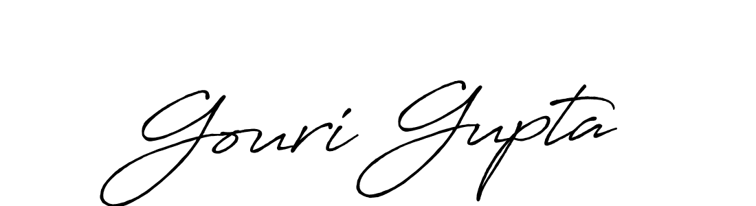 Antro_Vectra_Bolder is a professional signature style that is perfect for those who want to add a touch of class to their signature. It is also a great choice for those who want to make their signature more unique. Get Gouri Gupta name to fancy signature for free. Gouri Gupta signature style 7 images and pictures png
