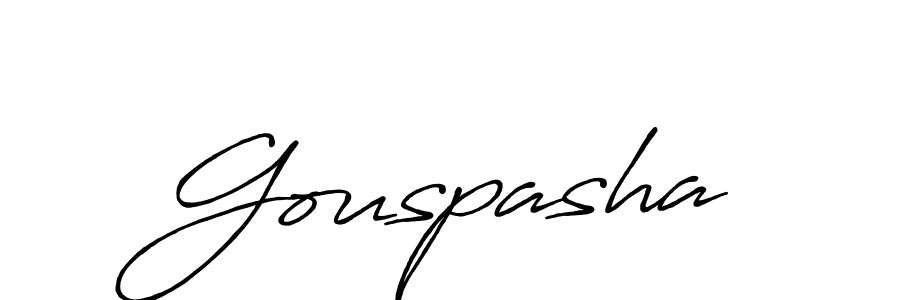 You can use this online signature creator to create a handwritten signature for the name Gouspasha. This is the best online autograph maker. Gouspasha signature style 7 images and pictures png