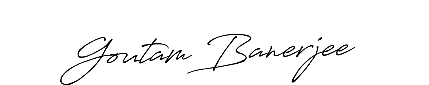 Make a beautiful signature design for name Goutam Banerjee. Use this online signature maker to create a handwritten signature for free. Goutam Banerjee signature style 7 images and pictures png