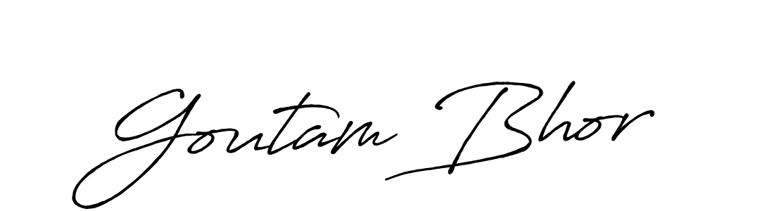 if you are searching for the best signature style for your name Goutam Bhor. so please give up your signature search. here we have designed multiple signature styles  using Antro_Vectra_Bolder. Goutam Bhor signature style 7 images and pictures png