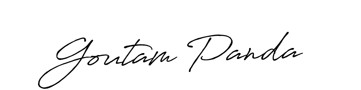 You can use this online signature creator to create a handwritten signature for the name Goutam Panda. This is the best online autograph maker. Goutam Panda signature style 7 images and pictures png