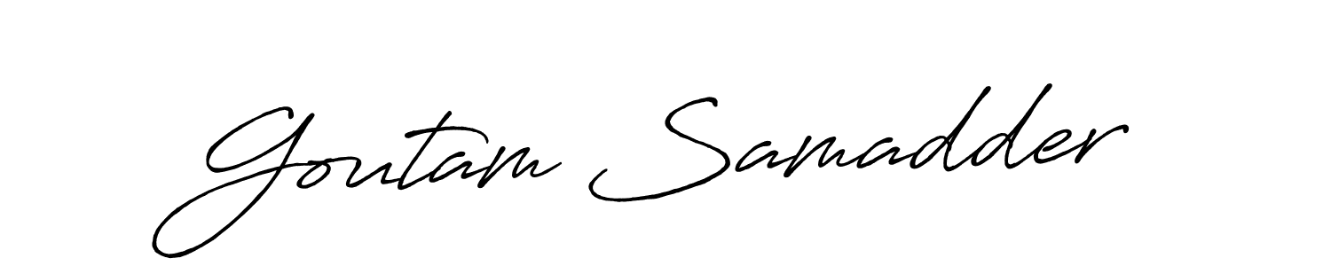 Check out images of Autograph of Goutam Samadder name. Actor Goutam Samadder Signature Style. Antro_Vectra_Bolder is a professional sign style online. Goutam Samadder signature style 7 images and pictures png