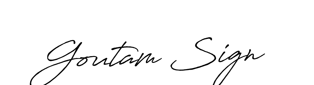 Make a short Goutam Sign signature style. Manage your documents anywhere anytime using Antro_Vectra_Bolder. Create and add eSignatures, submit forms, share and send files easily. Goutam Sign signature style 7 images and pictures png