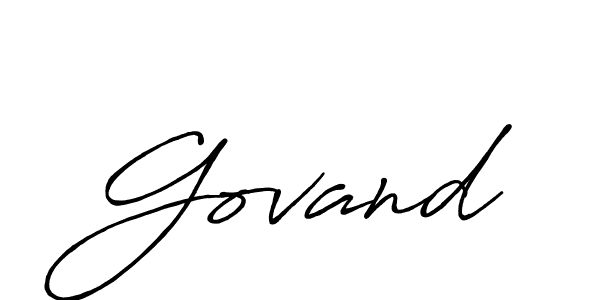 if you are searching for the best signature style for your name Govand. so please give up your signature search. here we have designed multiple signature styles  using Antro_Vectra_Bolder. Govand signature style 7 images and pictures png