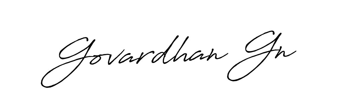 Once you've used our free online signature maker to create your best signature Antro_Vectra_Bolder style, it's time to enjoy all of the benefits that Govardhan Gn name signing documents. Govardhan Gn signature style 7 images and pictures png