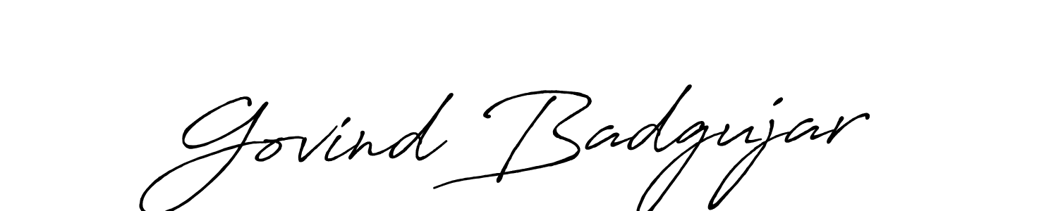 The best way (Antro_Vectra_Bolder) to make a short signature is to pick only two or three words in your name. The name Govind Badgujar include a total of six letters. For converting this name. Govind Badgujar signature style 7 images and pictures png