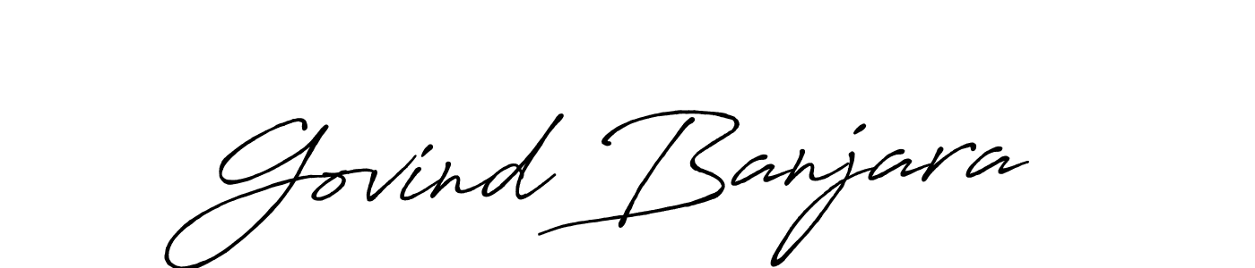 How to Draw Govind Banjara signature style? Antro_Vectra_Bolder is a latest design signature styles for name Govind Banjara. Govind Banjara signature style 7 images and pictures png