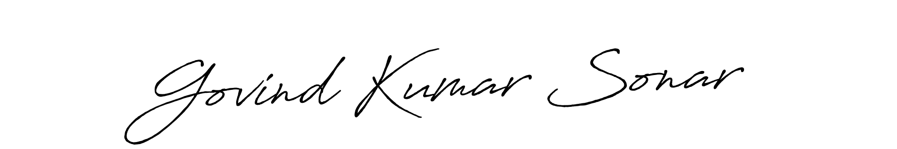 How to Draw Govind Kumar Sonar signature style? Antro_Vectra_Bolder is a latest design signature styles for name Govind Kumar Sonar. Govind Kumar Sonar signature style 7 images and pictures png