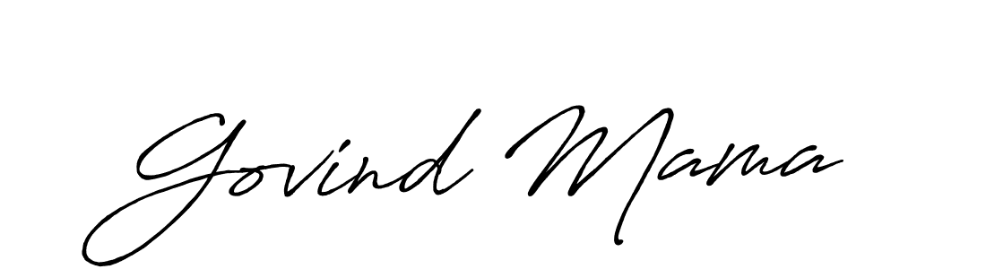 This is the best signature style for the Govind Mama name. Also you like these signature font (Antro_Vectra_Bolder). Mix name signature. Govind Mama signature style 7 images and pictures png