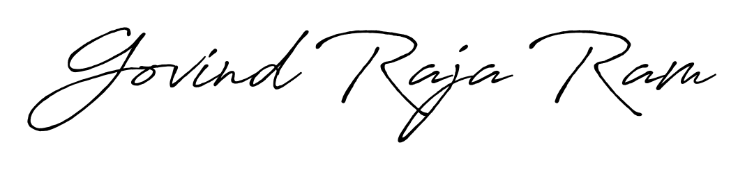 Similarly Antro_Vectra_Bolder is the best handwritten signature design. Signature creator online. You can use it as an online autograph creator for name Govind Raja Ram. Govind Raja Ram signature style 7 images and pictures png