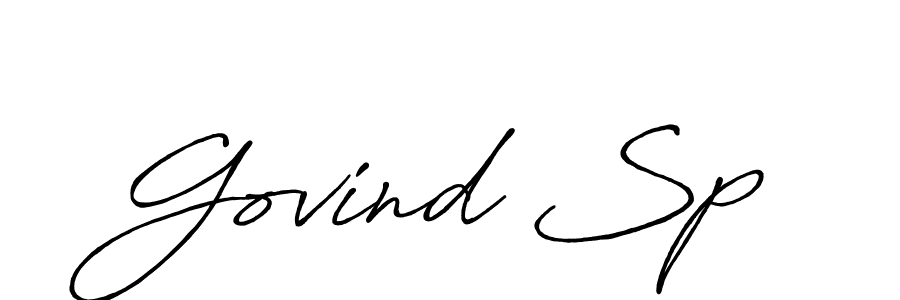 It looks lik you need a new signature style for name Govind Sp. Design unique handwritten (Antro_Vectra_Bolder) signature with our free signature maker in just a few clicks. Govind Sp signature style 7 images and pictures png