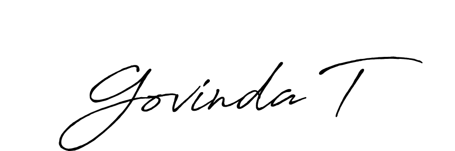 How to Draw Govinda T signature style? Antro_Vectra_Bolder is a latest design signature styles for name Govinda T. Govinda T signature style 7 images and pictures png