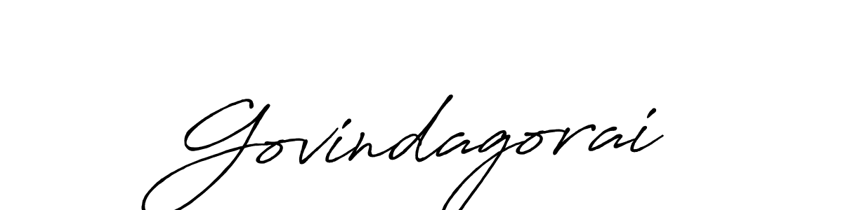 It looks lik you need a new signature style for name Govindagorai. Design unique handwritten (Antro_Vectra_Bolder) signature with our free signature maker in just a few clicks. Govindagorai signature style 7 images and pictures png