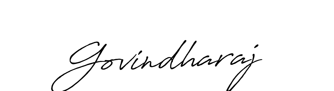 Once you've used our free online signature maker to create your best signature Antro_Vectra_Bolder style, it's time to enjoy all of the benefits that Govindharaj name signing documents. Govindharaj signature style 7 images and pictures png