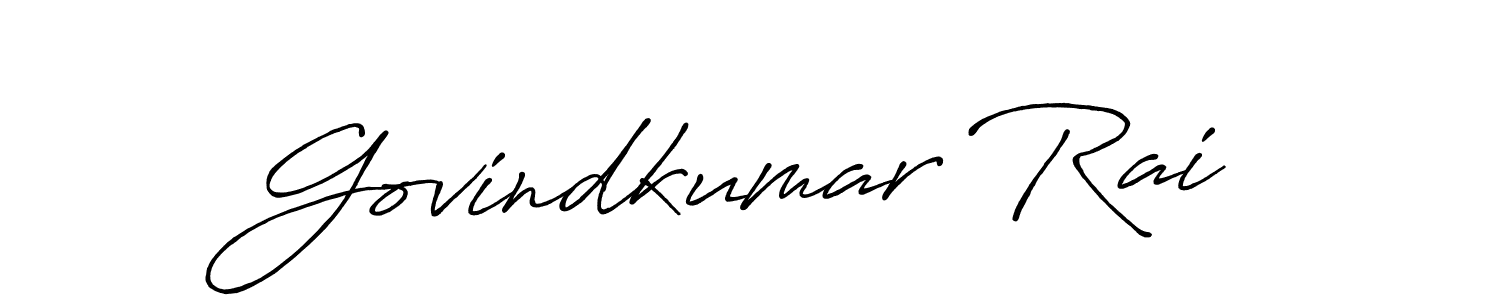 Once you've used our free online signature maker to create your best signature Antro_Vectra_Bolder style, it's time to enjoy all of the benefits that Govindkumar Rai name signing documents. Govindkumar Rai signature style 7 images and pictures png