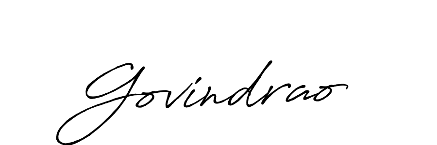 How to make Govindrao name signature. Use Antro_Vectra_Bolder style for creating short signs online. This is the latest handwritten sign. Govindrao signature style 7 images and pictures png
