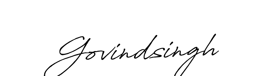 How to Draw Govindsingh signature style? Antro_Vectra_Bolder is a latest design signature styles for name Govindsingh. Govindsingh signature style 7 images and pictures png