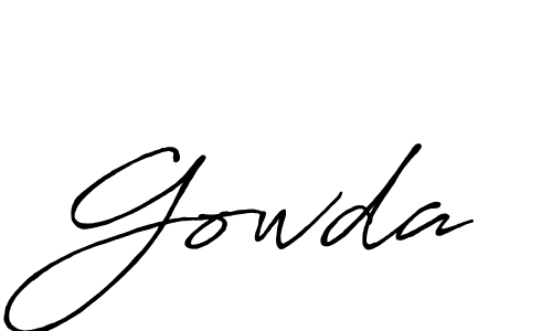 Best and Professional Signature Style for Gowda. Antro_Vectra_Bolder Best Signature Style Collection. Gowda signature style 7 images and pictures png