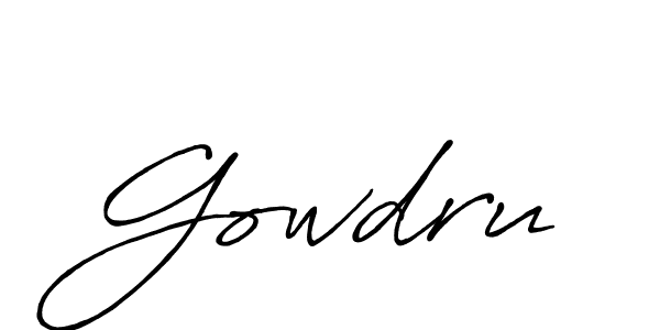 The best way (Antro_Vectra_Bolder) to make a short signature is to pick only two or three words in your name. The name Gowdru include a total of six letters. For converting this name. Gowdru signature style 7 images and pictures png
