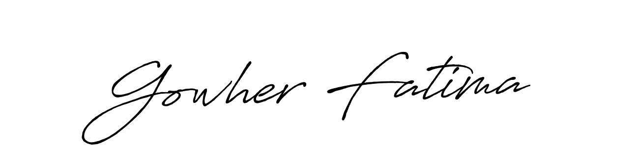 Best and Professional Signature Style for Gowher Fatima. Antro_Vectra_Bolder Best Signature Style Collection. Gowher Fatima signature style 7 images and pictures png
