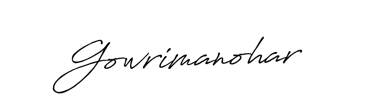 This is the best signature style for the Gowrimanohar name. Also you like these signature font (Antro_Vectra_Bolder). Mix name signature. Gowrimanohar signature style 7 images and pictures png