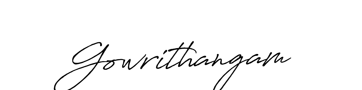 Make a beautiful signature design for name Gowrithangam. Use this online signature maker to create a handwritten signature for free. Gowrithangam signature style 7 images and pictures png