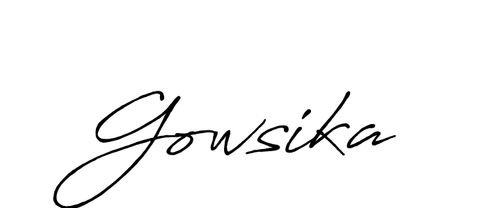 See photos of Gowsika official signature by Spectra . Check more albums & portfolios. Read reviews & check more about Antro_Vectra_Bolder font. Gowsika signature style 7 images and pictures png