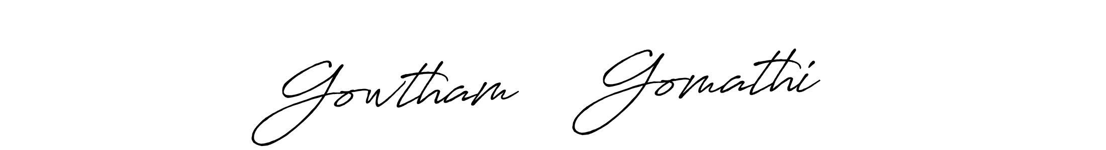 Also we have Gowtham ❤️ Gomathi name is the best signature style. Create professional handwritten signature collection using Antro_Vectra_Bolder autograph style. Gowtham ❤️ Gomathi signature style 7 images and pictures png