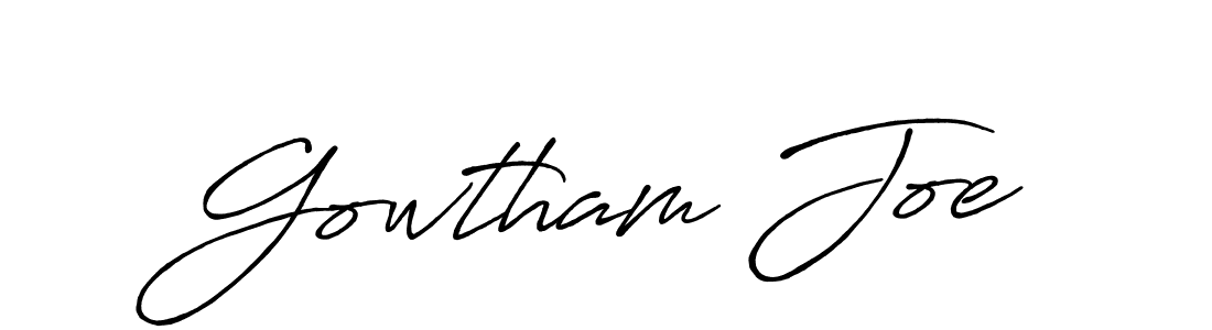 Here are the top 10 professional signature styles for the name Gowtham Joe. These are the best autograph styles you can use for your name. Gowtham Joe signature style 7 images and pictures png