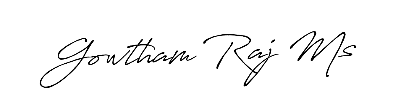 Best and Professional Signature Style for Gowtham Raj Ms. Antro_Vectra_Bolder Best Signature Style Collection. Gowtham Raj Ms signature style 7 images and pictures png