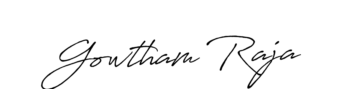if you are searching for the best signature style for your name Gowtham Raja. so please give up your signature search. here we have designed multiple signature styles  using Antro_Vectra_Bolder. Gowtham Raja signature style 7 images and pictures png