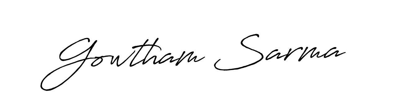 Check out images of Autograph of Gowtham Sarma name. Actor Gowtham Sarma Signature Style. Antro_Vectra_Bolder is a professional sign style online. Gowtham Sarma signature style 7 images and pictures png