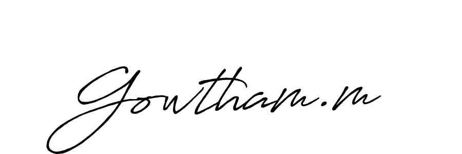 See photos of Gowtham.m official signature by Spectra . Check more albums & portfolios. Read reviews & check more about Antro_Vectra_Bolder font. Gowtham.m signature style 7 images and pictures png