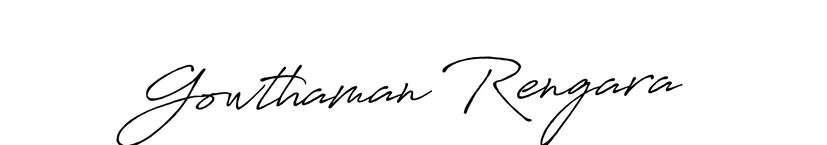 This is the best signature style for the Gowthaman Rengara name. Also you like these signature font (Antro_Vectra_Bolder). Mix name signature. Gowthaman Rengara signature style 7 images and pictures png