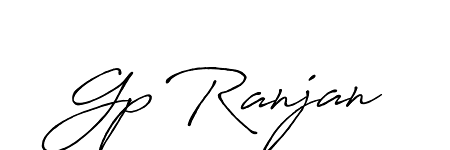 How to make Gp Ranjan signature? Antro_Vectra_Bolder is a professional autograph style. Create handwritten signature for Gp Ranjan name. Gp Ranjan signature style 7 images and pictures png