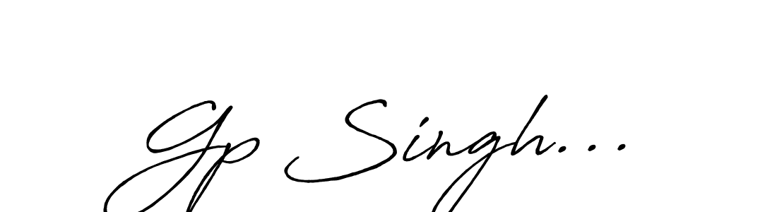 This is the best signature style for the Gp Singh... name. Also you like these signature font (Antro_Vectra_Bolder). Mix name signature. Gp Singh... signature style 7 images and pictures png