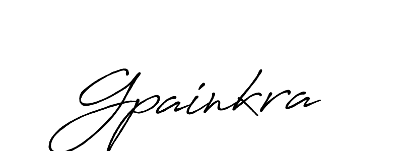 Once you've used our free online signature maker to create your best signature Antro_Vectra_Bolder style, it's time to enjoy all of the benefits that Gpainkra name signing documents. Gpainkra signature style 7 images and pictures png