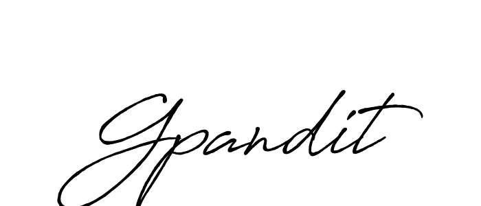 Here are the top 10 professional signature styles for the name Gpandit. These are the best autograph styles you can use for your name. Gpandit signature style 7 images and pictures png