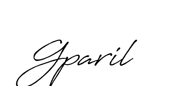 How to make Gparil name signature. Use Antro_Vectra_Bolder style for creating short signs online. This is the latest handwritten sign. Gparil signature style 7 images and pictures png