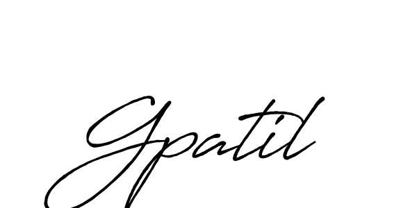 Once you've used our free online signature maker to create your best signature Antro_Vectra_Bolder style, it's time to enjoy all of the benefits that Gpatil name signing documents. Gpatil signature style 7 images and pictures png