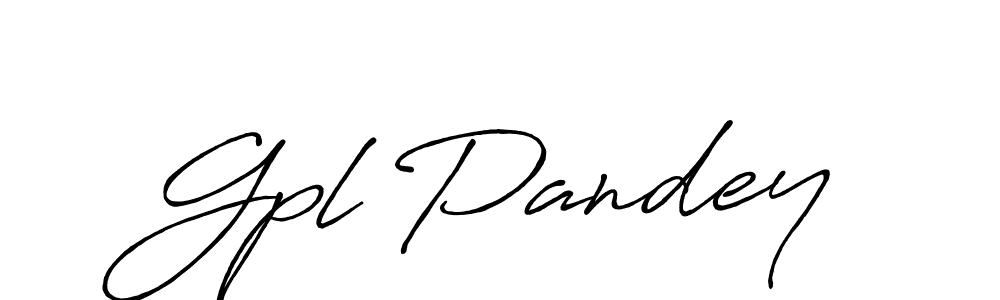 if you are searching for the best signature style for your name Gpl Pandey. so please give up your signature search. here we have designed multiple signature styles  using Antro_Vectra_Bolder. Gpl Pandey signature style 7 images and pictures png